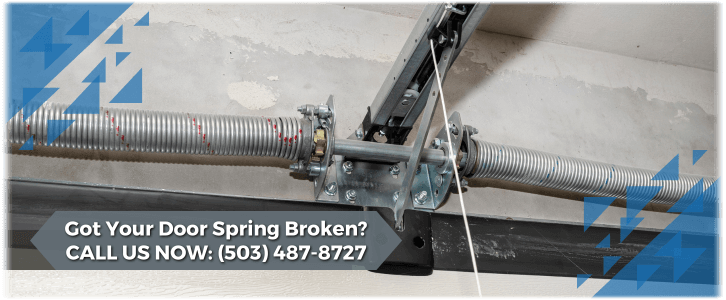 Broken Garage Door Spring Tualatin OR